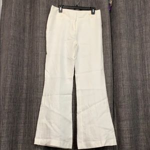 Worthington White Linen Pants